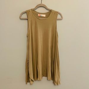 🏝FP Beach Olive Green Tunic Top